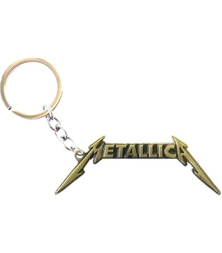 Amazon.co.jp: METALLICA ロゴ キーホルダー/メタリカ (シルバー